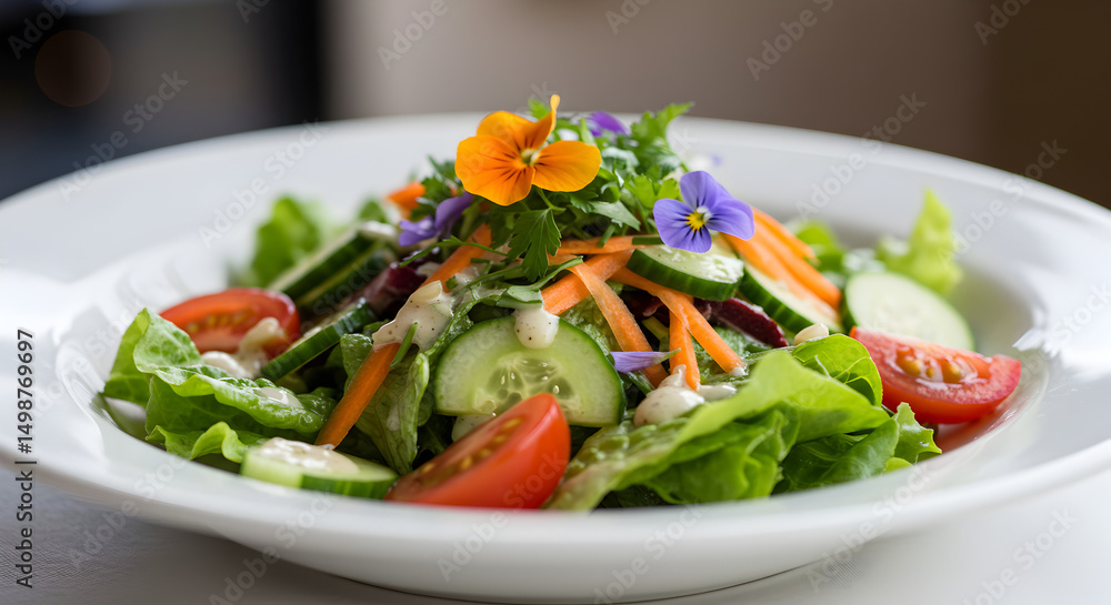 Delicious Garden Salad Recipe: Healthy Eating Delicious Garden Salad Recipe: Healthy Eating