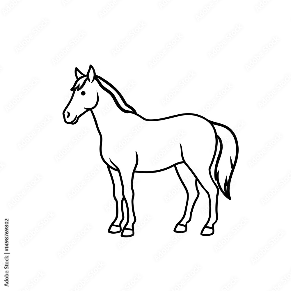 horse vector illustration horse vector illustration