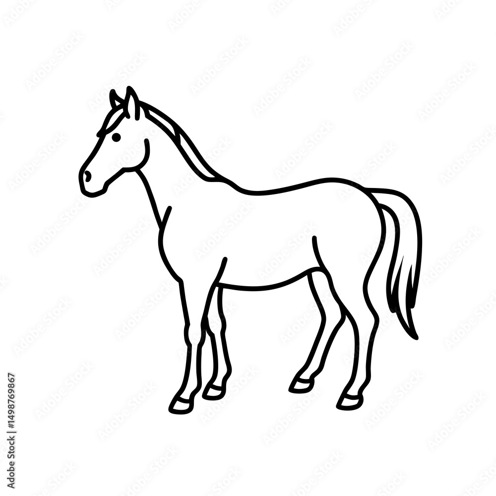 horse vector illustration horse vector illustration