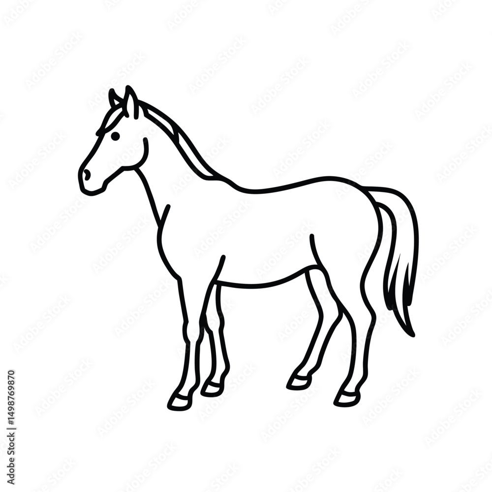 horse vector illustration horse vector illustration