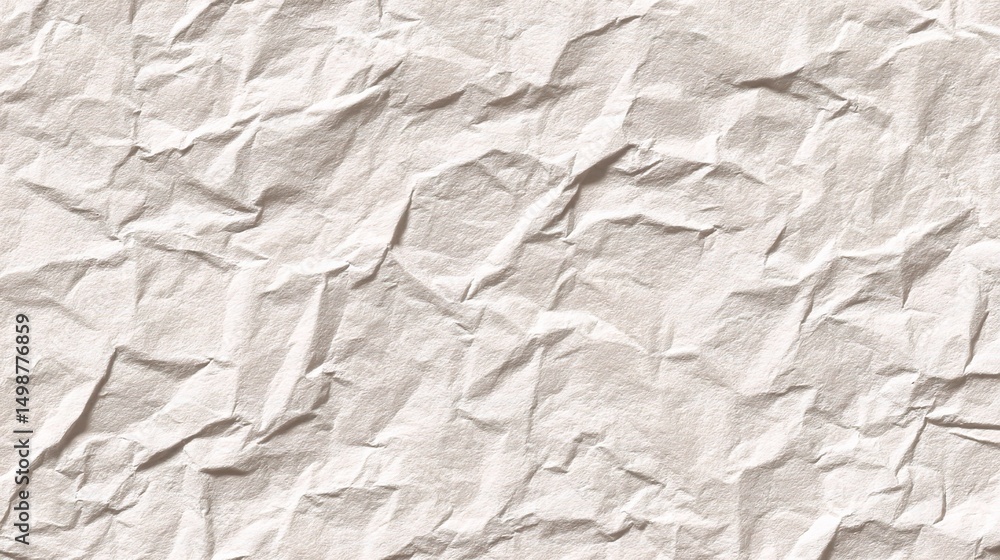 Fototapeta premium Pale White Seamless Paper Pulp Texture for Background and Design