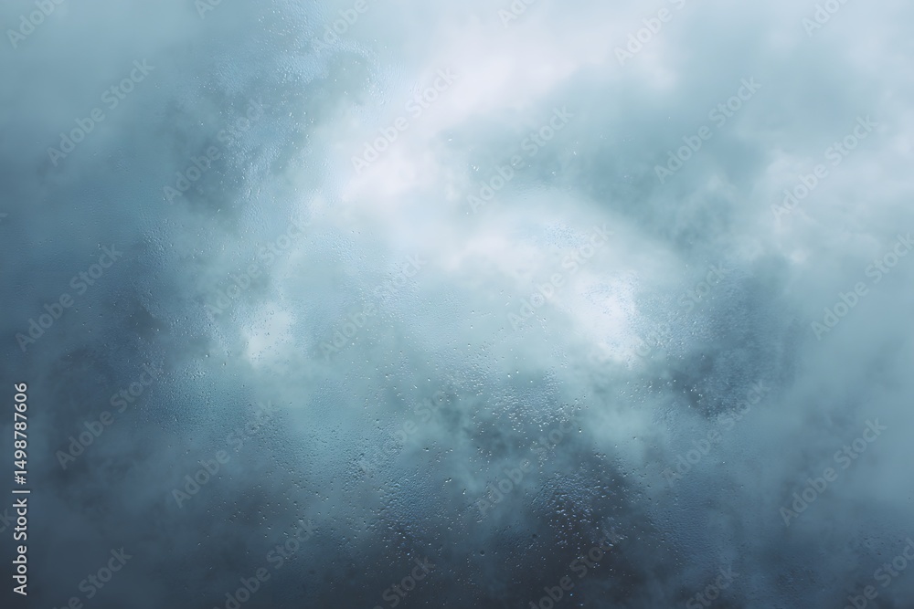 Obraz premium Dramatic Sky: Witness the awe-inspiring beauty of nature's artistry, with a vast expanse of clouds. A dramatic composition capturing the serene yet powerful atmosphere of the sky.
