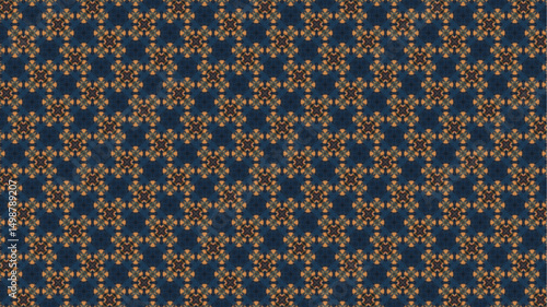 Modern and geometric pattern design for fashion, home decor and textile seamless pattern vector.