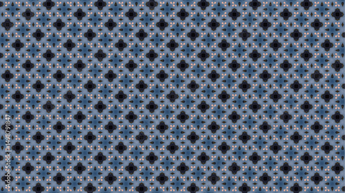 Modern and geometric pattern design for fashion, home decor and textile seamless pattern vector.