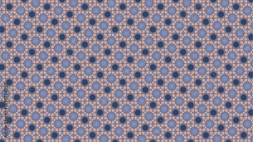 Modern and geometric pattern design for fashion, home decor and textile seamless pattern vector.