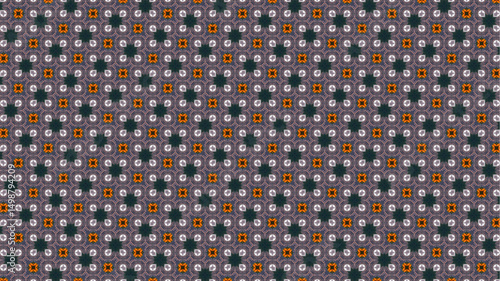 Modern and geometric pattern design for fashion, home decor and textile seamless pattern vector.