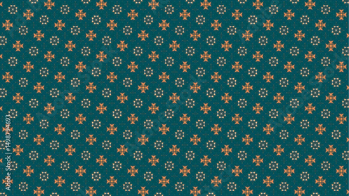 Modern and geometric pattern design for fashion, home decor and textile seamless pattern vector.