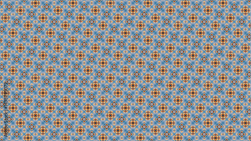 Modern and geometric pattern design for fashion, home decor and textile seamless pattern vector.