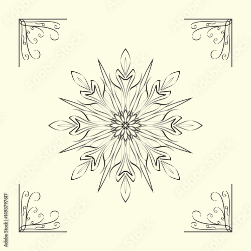 mandala, art, floral, ethnic, india, indian, lace, ornament, tattoo, illustration, design, flower, pattern, vector, arabic, elegant, gold, motif, ornamental, ornate, outline, swirl, wedding, yoga, hen