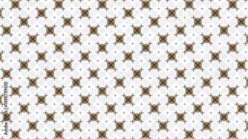 Modern and geometric pattern design for fashion, home decor and textile seamless pattern vector.