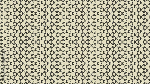 Modern and geometric pattern design for fashion, home decor and textile seamless pattern vector.