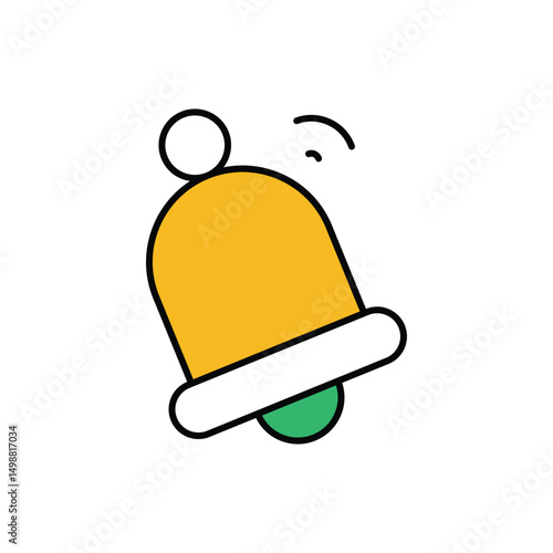 Bell Icon vector stock illustration