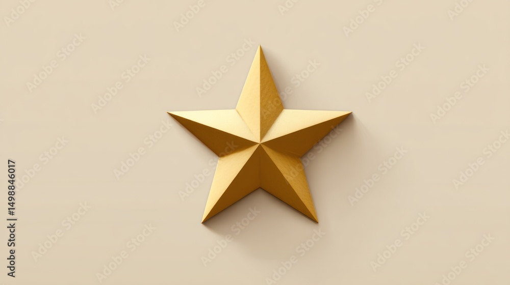 Golden star graphic design element Golden star graphic design element