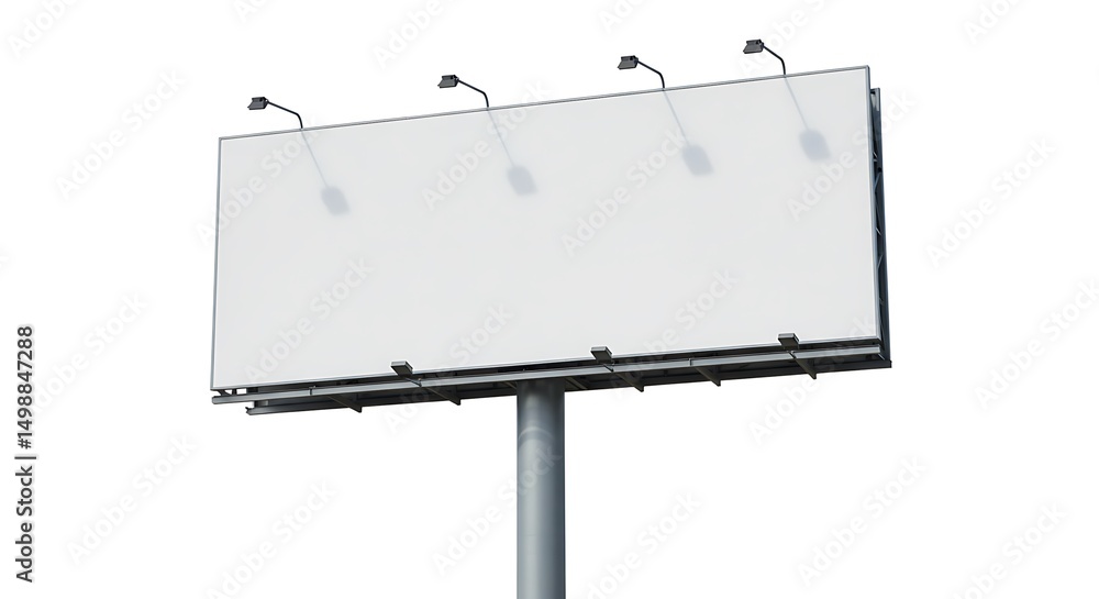 Obraz premium Blank billboard mockup design