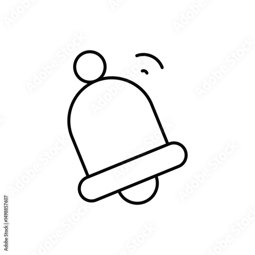 Bell Icon vector stock illustration