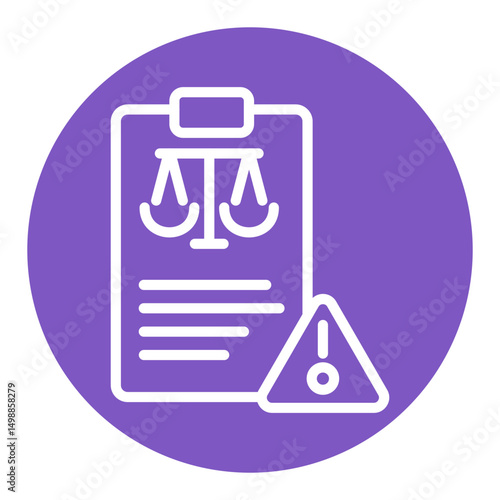 Legal Risk Icon