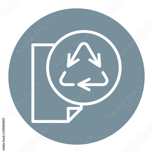 Recycled Paper Icon