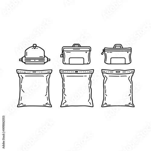 ambu bag medical emergency resuscitation device line art