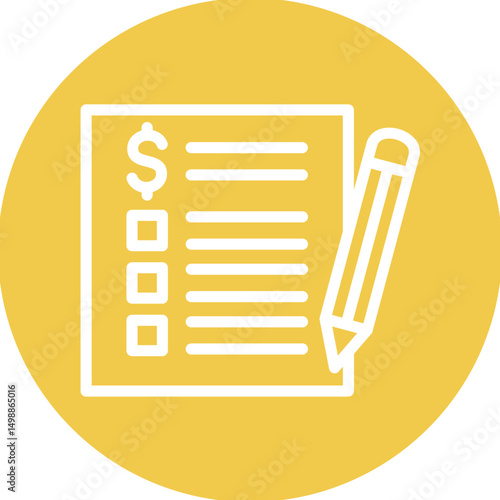 Loan Agreement Icon