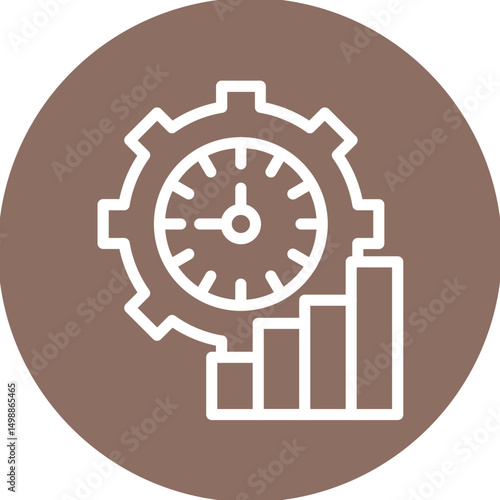 Capacity Utilization Icon