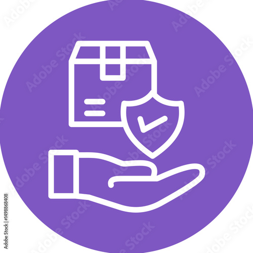 Shipment Insurance Icon