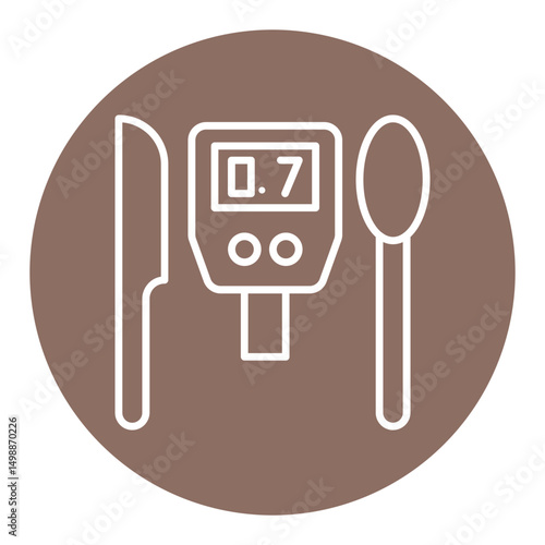Diabetes Diet Icon