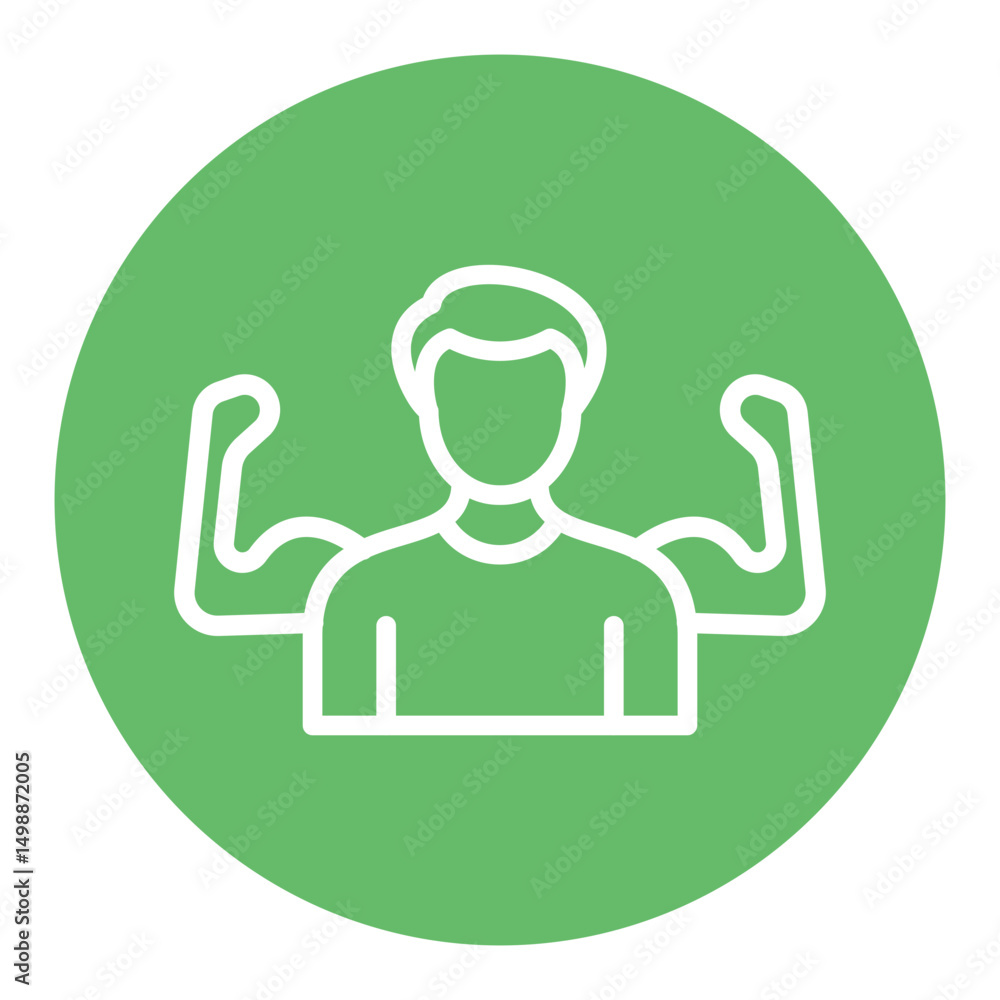 Fototapeta premium Self Motivation Icon