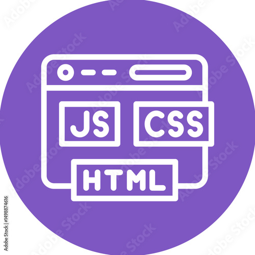 Html Js Css Icon