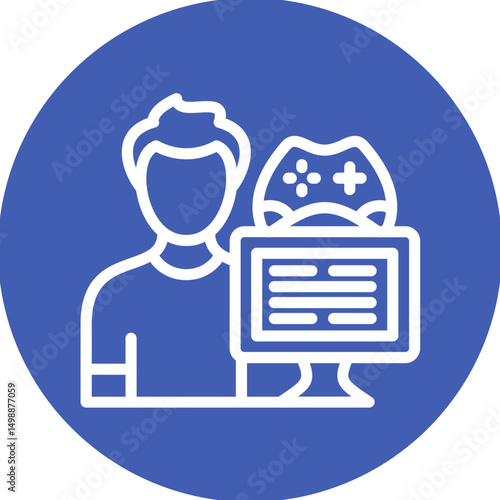 Game Modder Male Icon