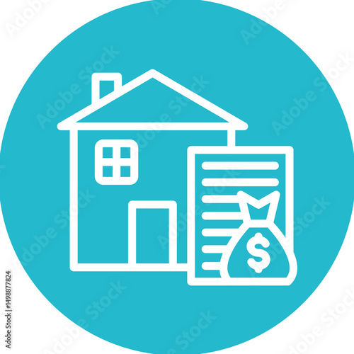 Home Mortgage Icon