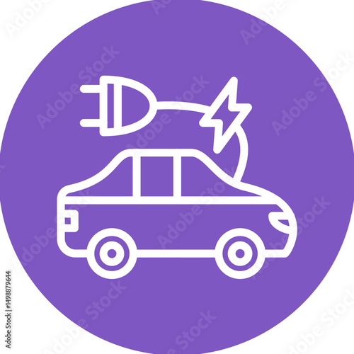 Electronic Car Icon