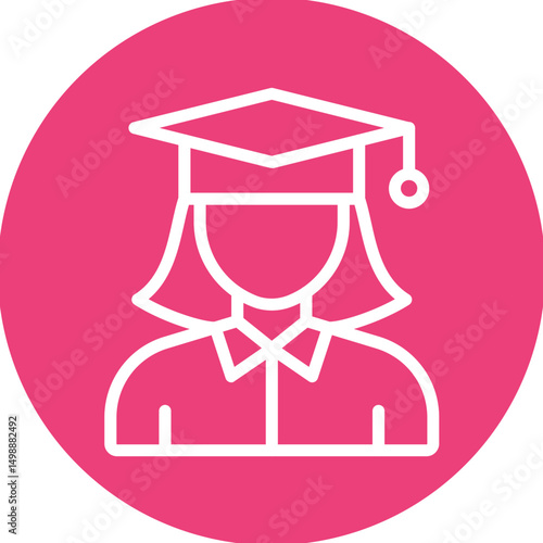 Student Female Icon