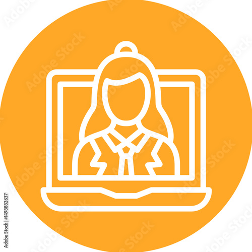 Professor Female Icon