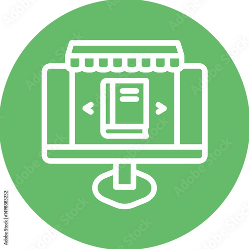 Ebook Bookstore Icon