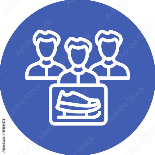 Group Skating Lessons Icon