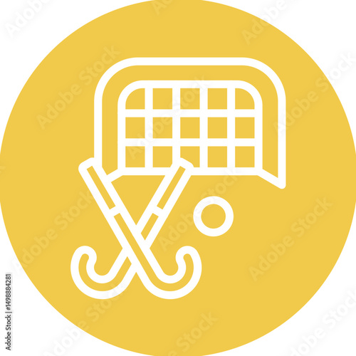 Field Hockey Icon