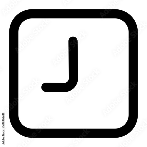 clock icon for illustration