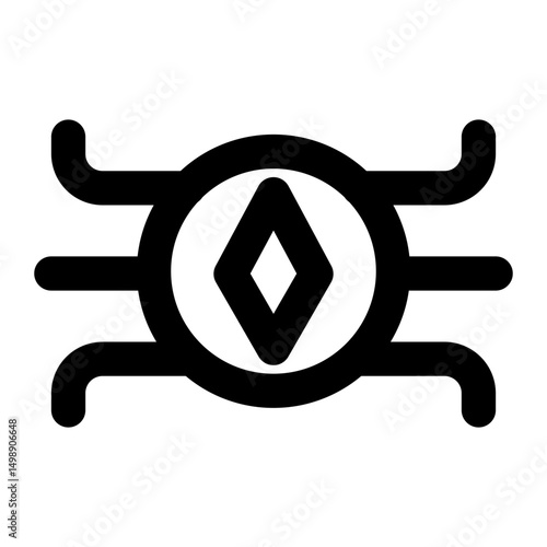 cryptocurrency  icon for illustration