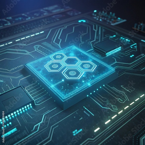 futuristic, abstract, technology, circuit board, cyberpunk, digital, hud, interface, neon, sci-fi, abstract, blue, geometric, glowing, hexagon, line, modern, technology, visual, luminous, translucent,