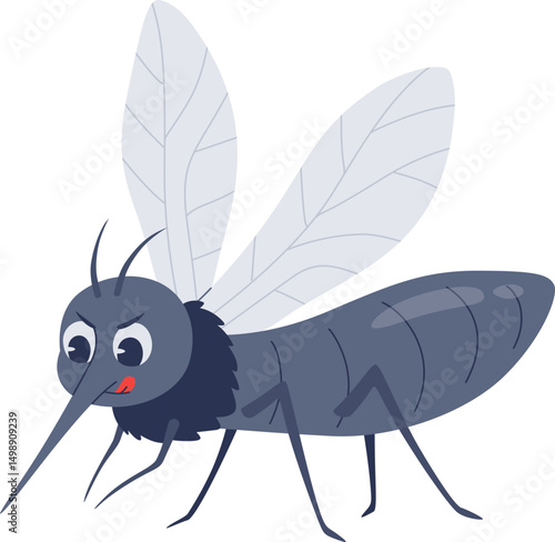 Mosquito Ready To Bite