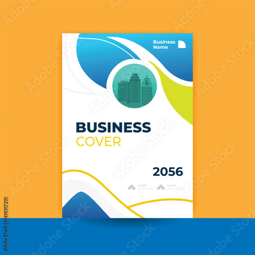 Business promotion cover, retro design, annual report cover design, finance report design, geometric, cover a4, business cover, annual report 