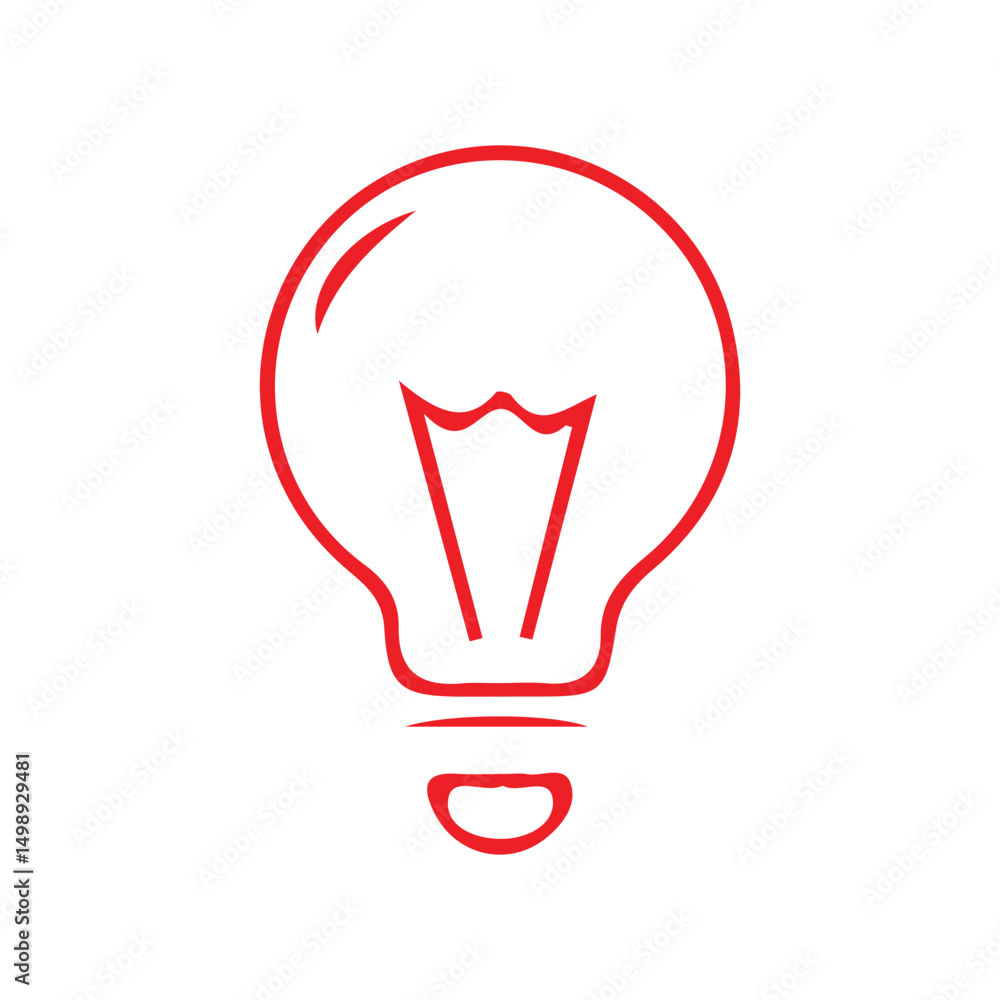 Idea icon. Creative, solution, Innovation, thinking, and strategy icons. Idea lamp bulb symbol. vector illustration eps 10 Idea icon. Creative, solution, Innovation, thinking, and strategy icons. Idea lamp bulb symbol. vector illustration eps 10