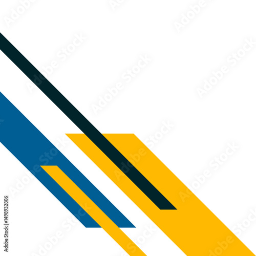 Business Parallelogram Corner