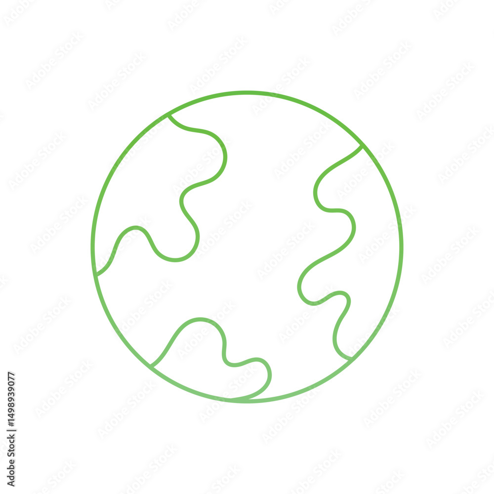Earth Globe Vector icon Earth Globe Vector icon