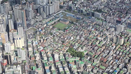 Urban Landscape Transforming from Clear to Cloudy