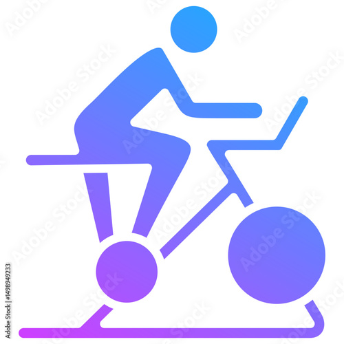 Exercise Bike Icon