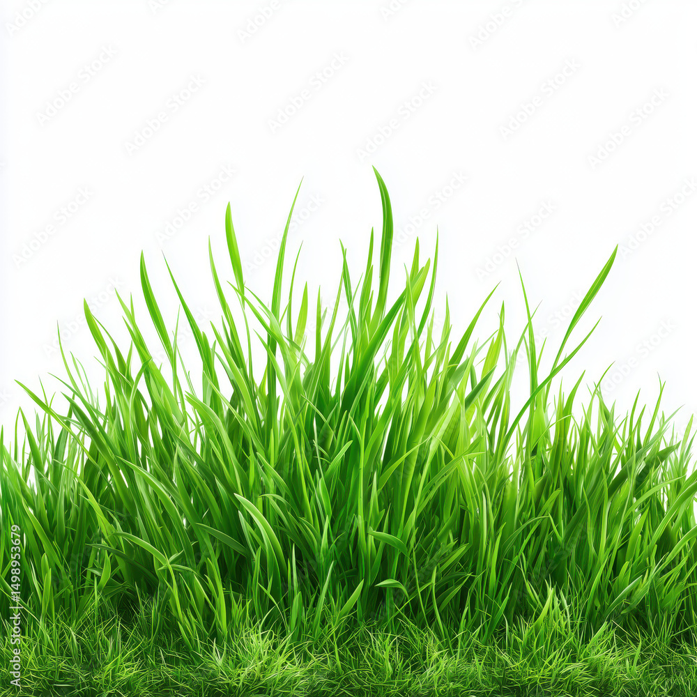 Fresh Green Grass, Lush Nature Background , isolated on white background png Fresh Green Grass, Lush Nature Background , isolated on white background png