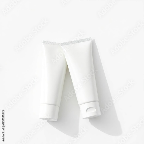 White cosmetic tubes mockup. (1)
