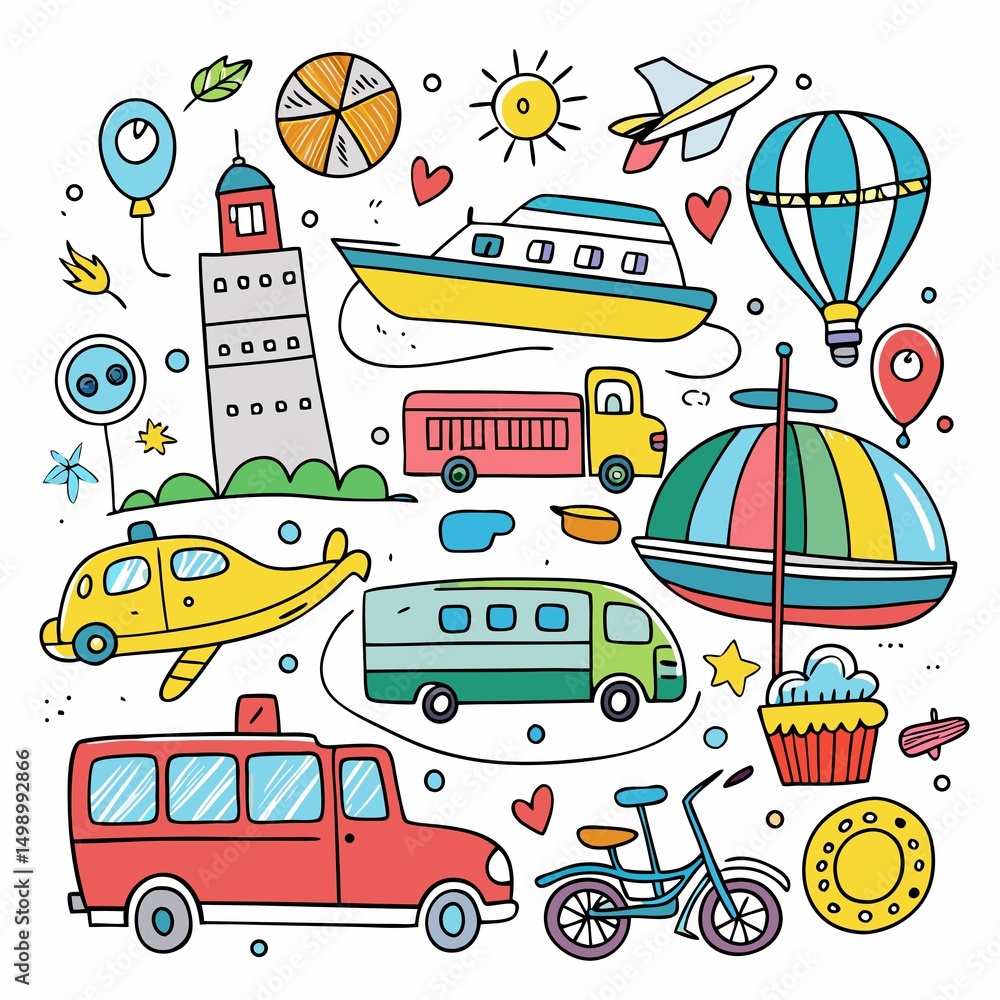 seamless pattern with school bus seamless pattern with school bus