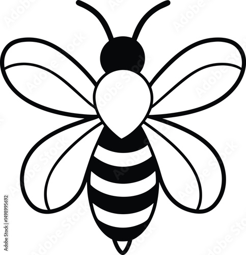 bee vector illustration